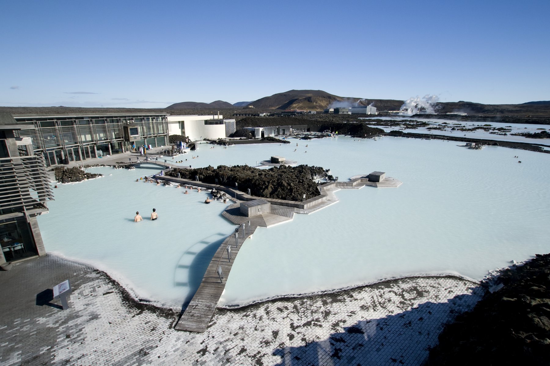 Blue Lagoon from the above